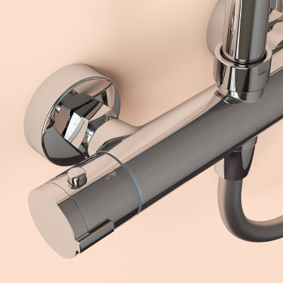 Душевая система Sancos Kanedo с термостатом хром,SC7100CH