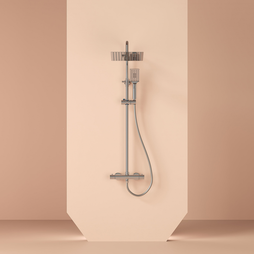 Душевая система Sancos Kanedo с термостатом хром,SC7100CH