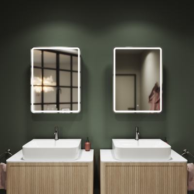 Зеркальный шкаф SANCOS Diva с подсветкой 600х150х800, DI600