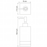 Дозатор для жидкого мыла Wasserkraft Inn K-4399
