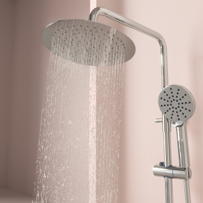 Душевая система Sancos Kanedo с термостатом хром,SC7200CH