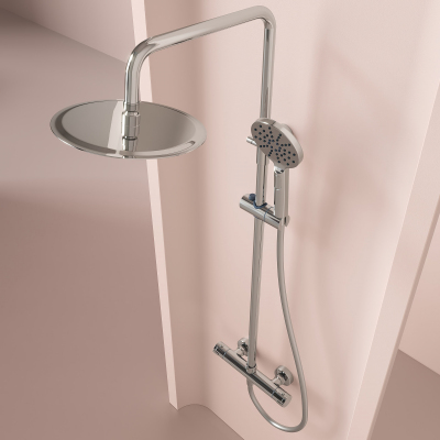 Душевая система Sancos Kanedo с термостатом хром,SC7200CH