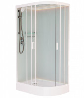 Душевая кабина Frank F418L White 100х80 см левосторонняя, 418418