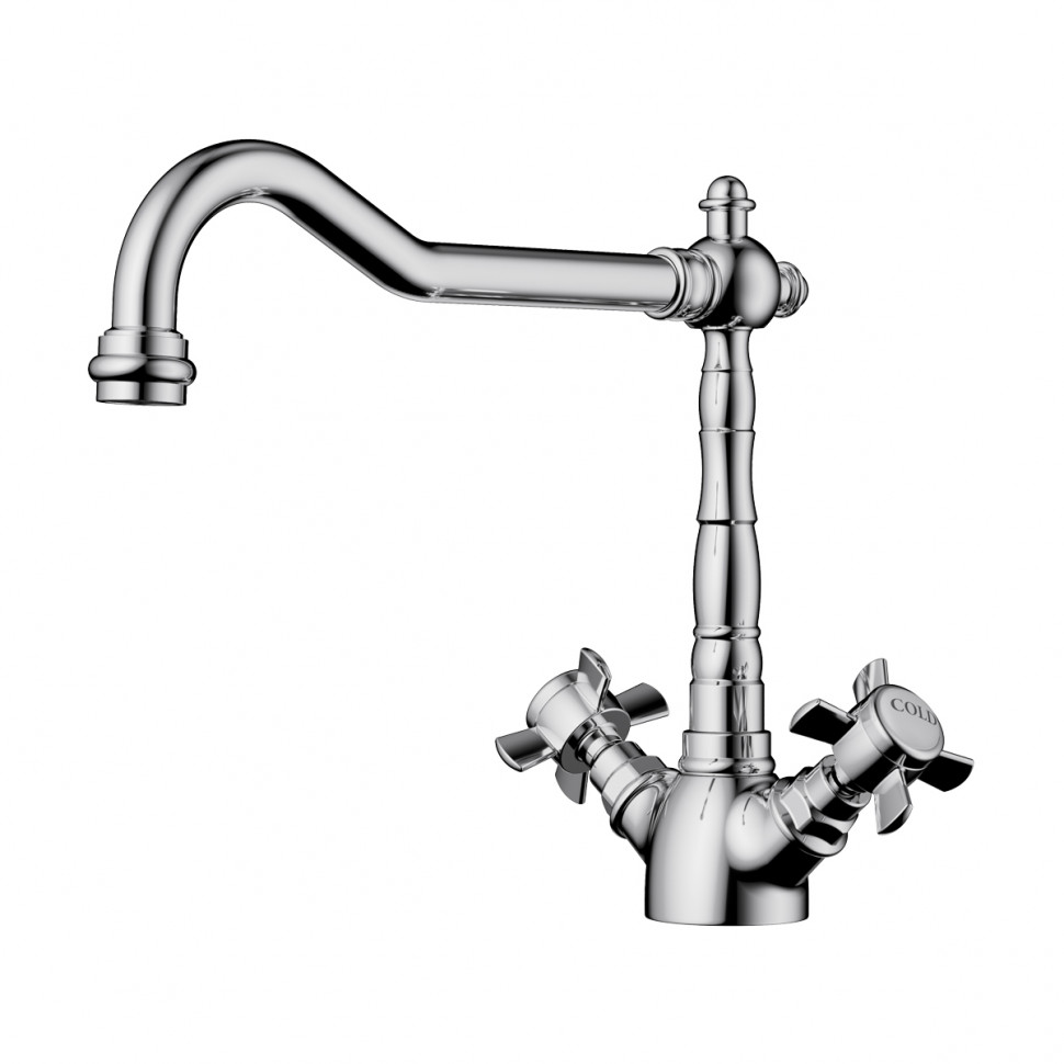 Смеситель для кухни Omoikiri Tokigawa-C латунь/хром, 4994256