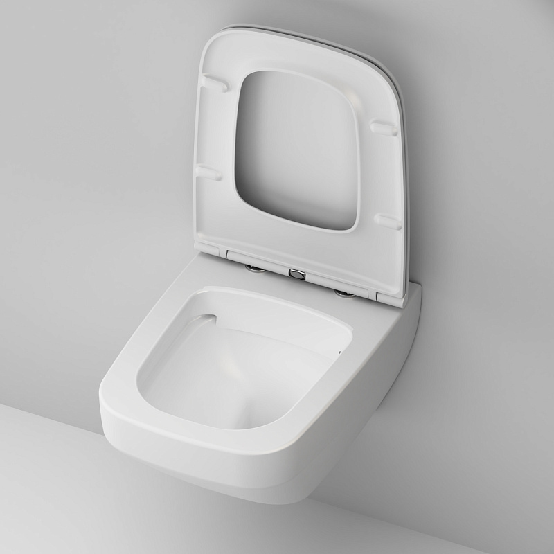 Унитаз подвесной AM.PM Inspire 2.0 C50A1700MWSC безободковый с сиденьем микролифт, белый матовый