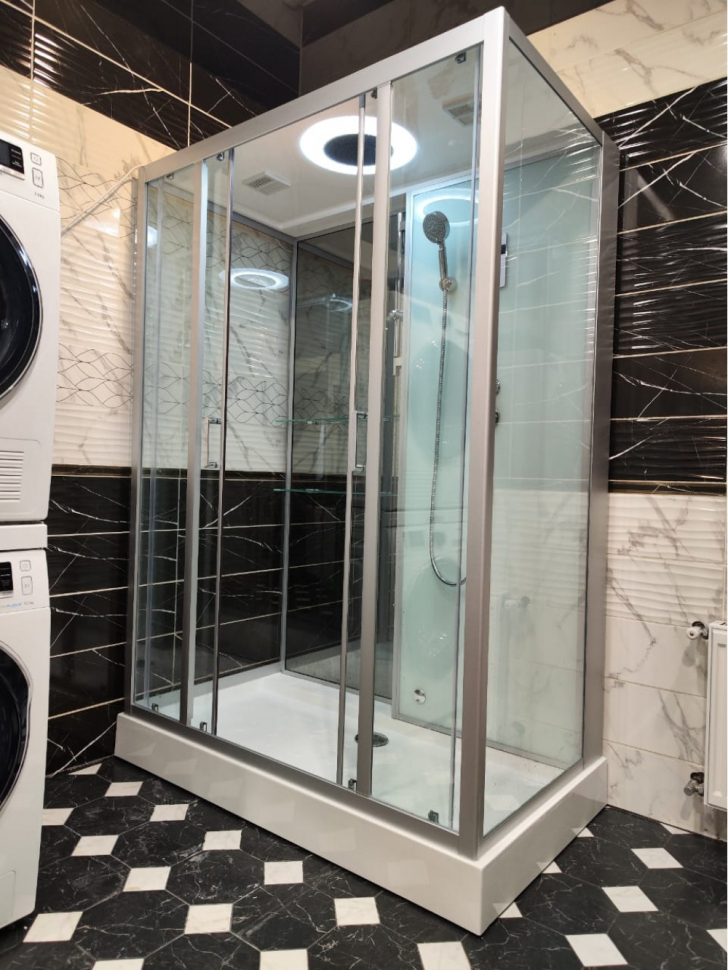 Душевая кабина Frank F-507-1 170x85 см с турецкой баней, 998876