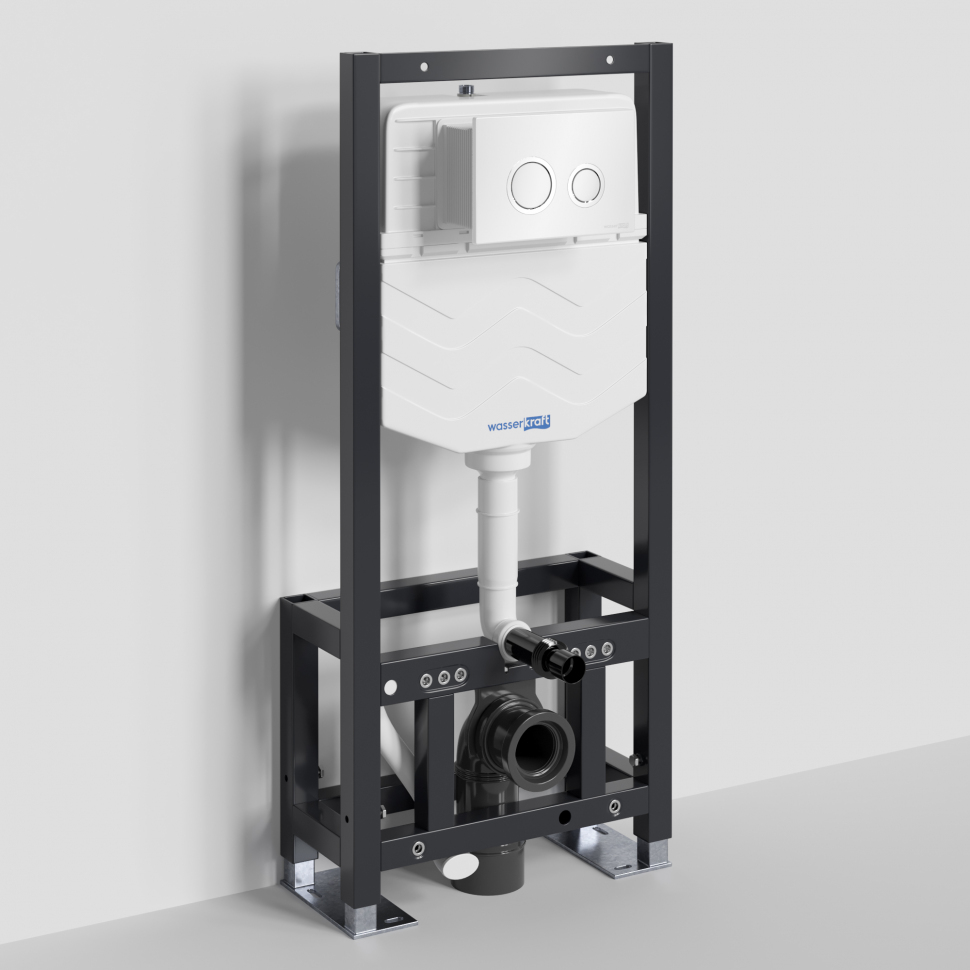 Система инсталляции для унитазов Wasserkraft Dill 61TLT.010.ME.WH01
