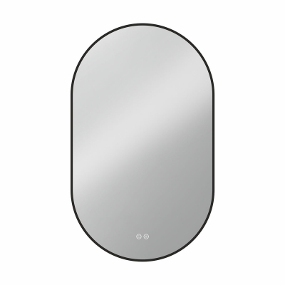 Зеркало LED VLM-3AU900B-2 500x900 c сенсорным выключателем и диммером, с функцией антизапотевания