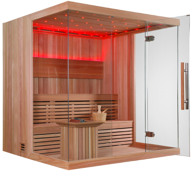 Финская сауна Frank F855 150х150x210 см кедр, 855558