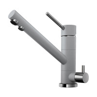 Смеситель для кухни Omoikiri Tonami-GR латунь/leningrad grey, 4994223