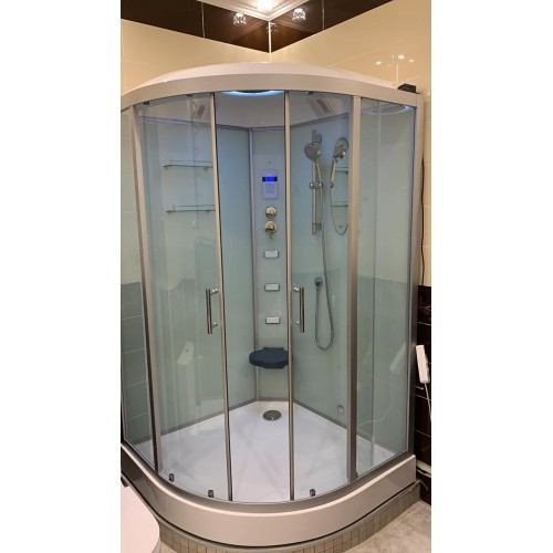 Душевая кабина Frank F-602 118x118 см с турецкой баней, 2454658