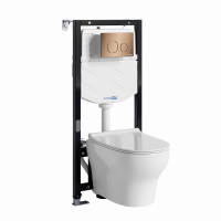 Система инсталяции с унитазом Wasserkraft Aller 10TLT.010.ME.RG02.H001