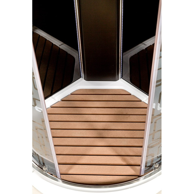 Душевая кабина DTO BM 1590 N Black с гидромассажем (90x90)