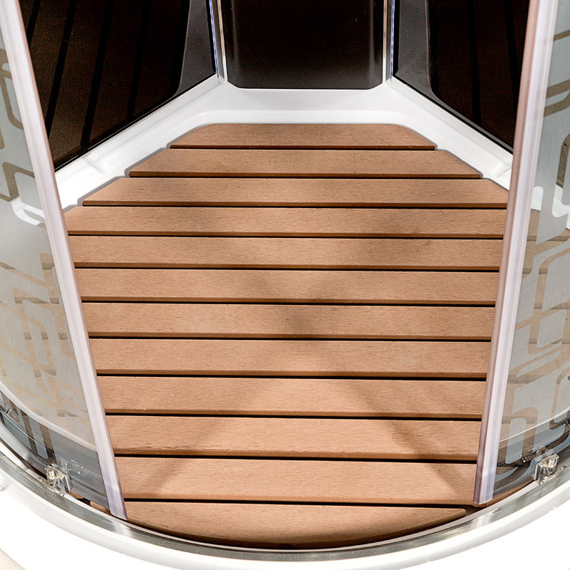 Душевая кабина DTO BM 1590 N Black с гидромассажем (90x90)