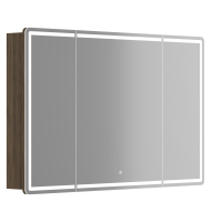 Зеркальный шкаф SANCOS Mirror 1190x150х740 мм, с LED подсветкой, MI120ECH