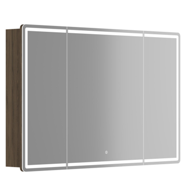 Зеркальный шкаф SANCOS Mirror 1190x150х740 мм, с LED подсветкой, MI120ECH