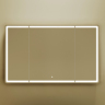 Зеркальный шкаф SANCOS Mirror 1190x150х740 мм, с LED подсветкой, MI120ECH