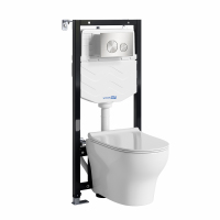 Система инсталяции с унитазом Wasserkraft Aller 10TLT.010.ME.BN02.H001