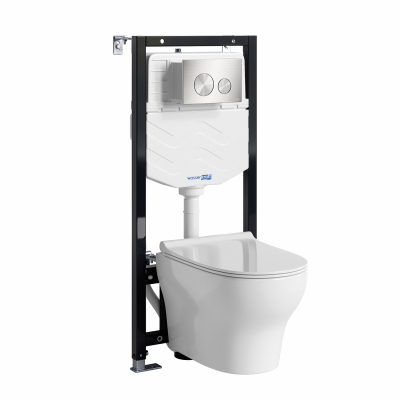 Система инсталяции с унитазом Wasserkraft Aller 10TLT.010.ME.BN02.H001