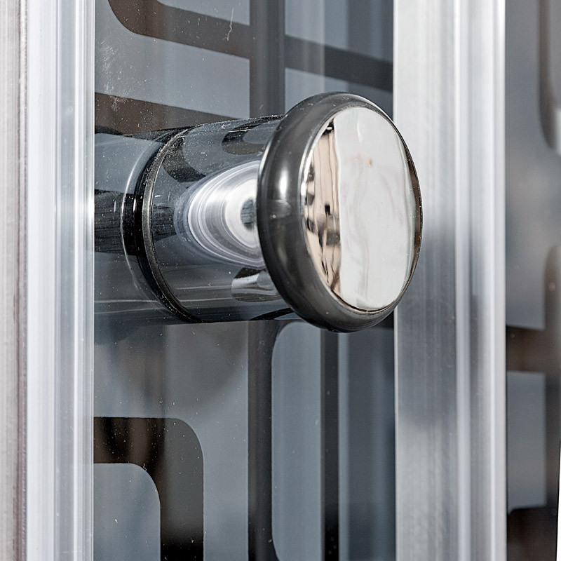 Душевая кабина DTO BM 1590 N LED Black (90x90)