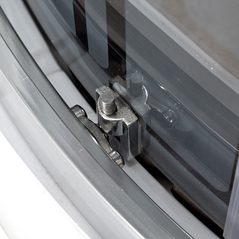 Душевая кабина DTO BM 1590 N LED Black (90x90)