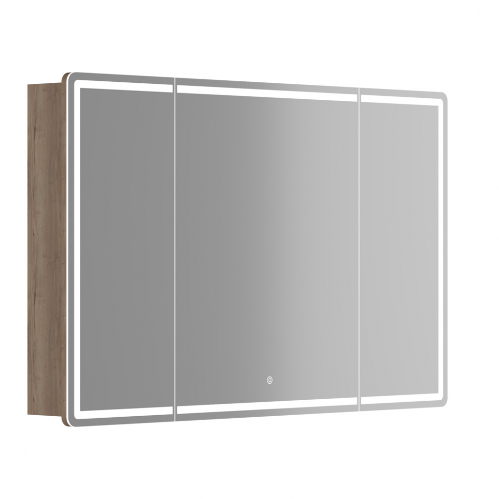 Зеркальный шкаф SANCOS Mirror 1190x150х740 мм, с LED подсветкой, MI120EG
