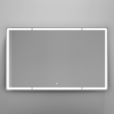 Зеркальный шкаф SANCOS Mirror 1190x150х740 мм, с LED подсветкой, MI120EG
