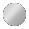 Зеркало LED VLM-3DE800B-2 800x800 c сенсорным выключателем и диммером, с функцией антизапотевания