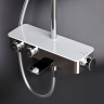 Душевая система AM.PM Inspire 2.0 F0750A500 стойка с тропическим душем, термостатом, смесителем, изливом, хром