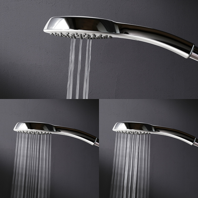 Душевая система AM.PM Inspire 2.0 F0750A500 стойка с тропическим душем, термостатом, смесителем, изливом, хром