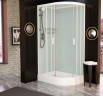 Душевая кабина Frank F418L М White левосторонняя матовое стекло 100х80 см, 20012