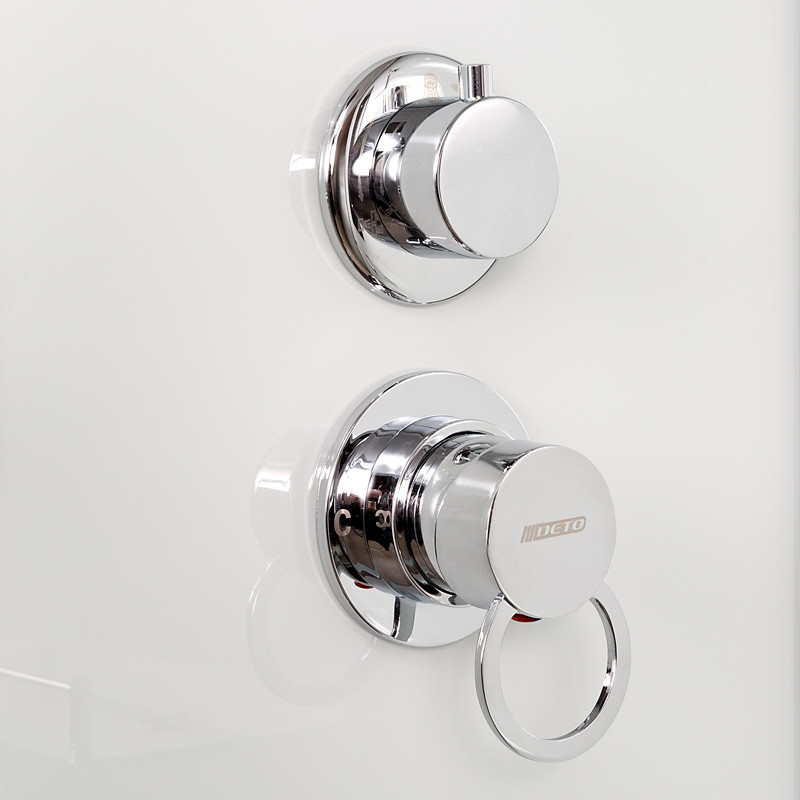 Душевая кабина DTO EM 1510 N LED (100x100)