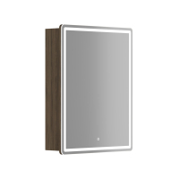 Зеркальный шкаф SANCOS Mirror 590x150х740 мм, с LED подсветкой, MI60ECH