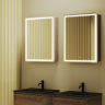 Зеркальный шкаф SANCOS Mirror 590x150х740 мм, с LED подсветкой, MI60ECH