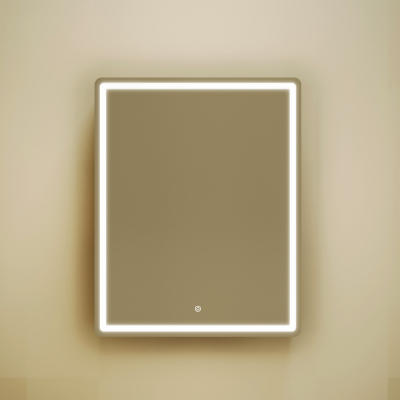 Зеркальный шкаф SANCOS Mirror 590x150х740 мм, с LED подсветкой, MI60ECH