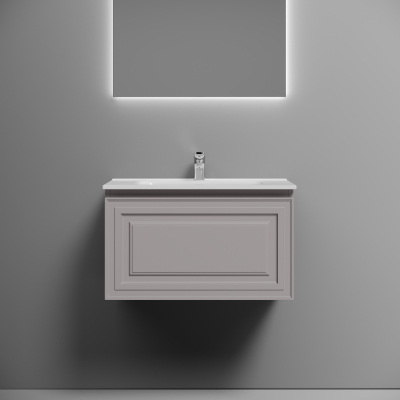 Тумба подвесная SANCOS Very 690х445х406, c одним ящиком оснащенным доводчиками, Doha Soft ,VR70SM