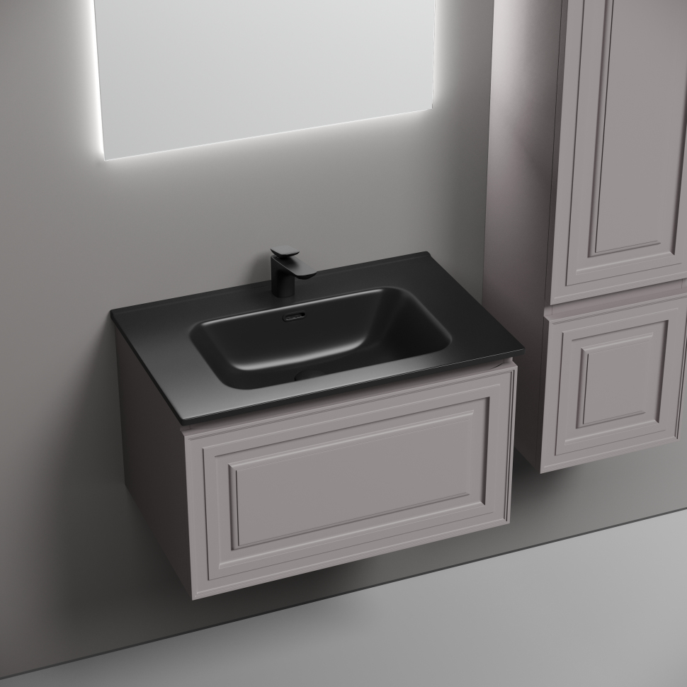 Тумба подвесная SANCOS Very 690х445х406, c одним ящиком оснащенным доводчиками, Doha Soft ,VR70SM