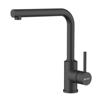 Смеситель для кухни Omoikiri Nakagawa-P-BL латунь/черный, 4974307