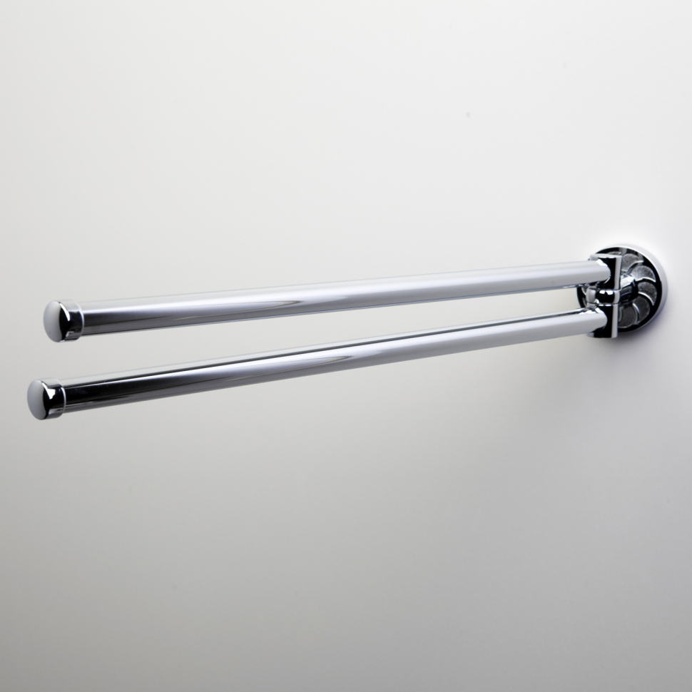 Держатель полотенец двойной Wasserkraft Isen K-4031