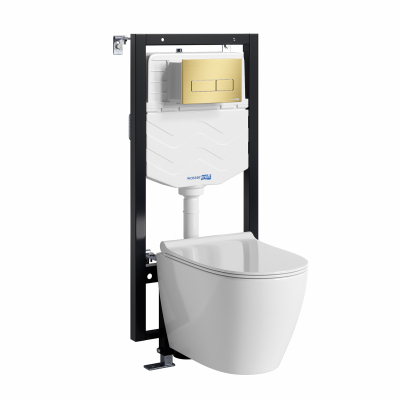 Система инсталляции с унитазом Wasserkraft Vils 56TLT.010.ME.MG03.H002