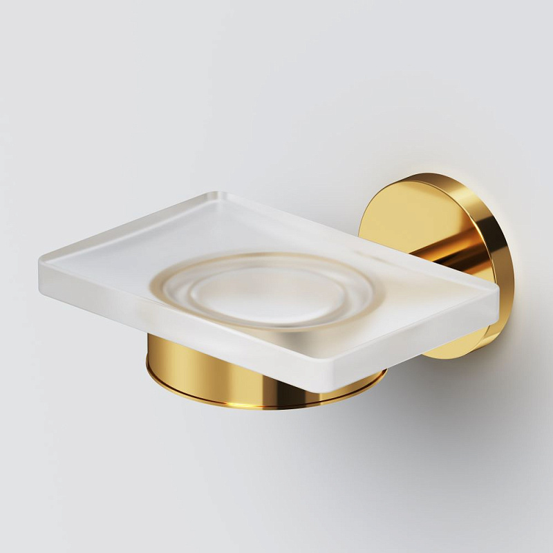 Набор аксессуаров AM.PM X-Joy золото (стакан, крючок, мыльница)