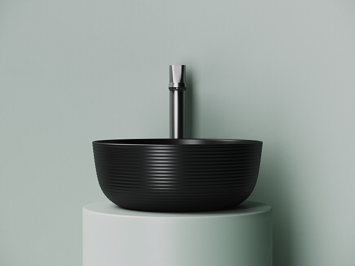 Накладная раковина CERAMICANOVA Element 356x356x135 мм CN6073MB