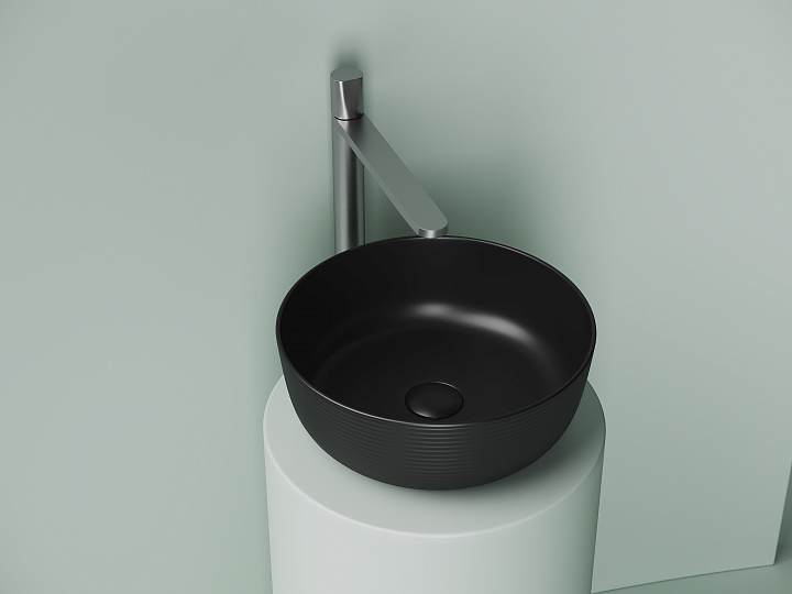 Накладная раковина CERAMICANOVA Element 356x356x135 мм CN6073MB