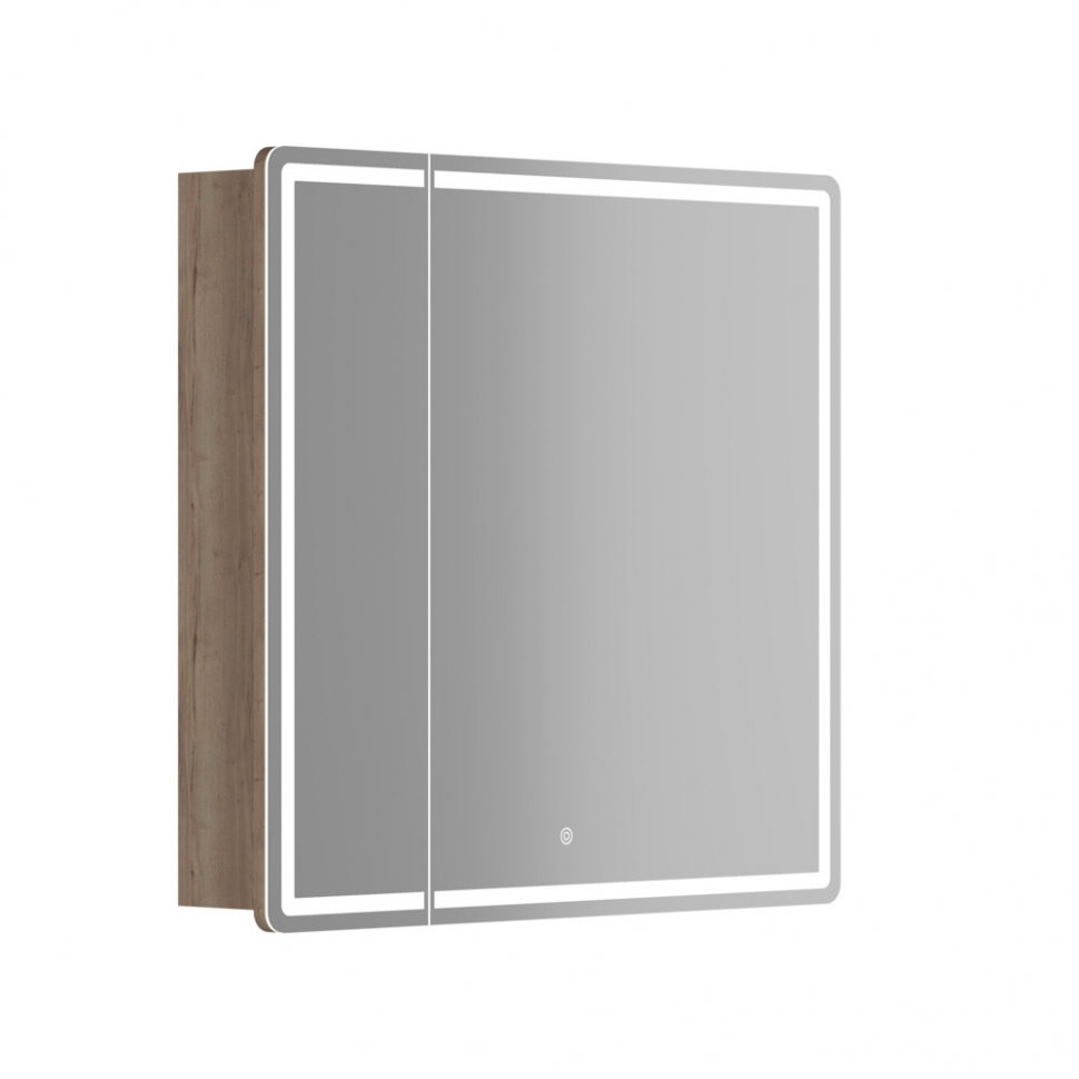 Зеркальный шкаф SANCOS Mirror 790x150х740 мм, с LED подсветкой, MI80EG