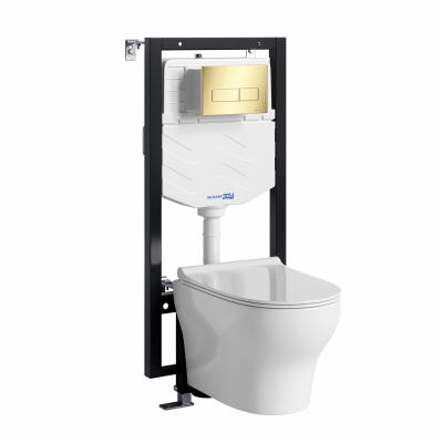Система инсталяции с унитазом Wasserkraft Vils 56TLT.010.ME.PG03.H001