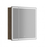 Зеркальный шкаф SANCOS Mirror 790x150х740 мм, с LED подсветкой, MI80ECH