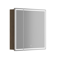 Зеркальный шкаф SANCOS Mirror 790x150х740 мм, с LED подсветкой, MI80ECH