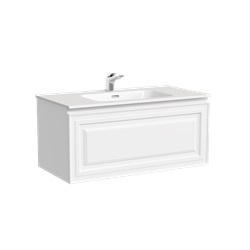 Тумба подвесная SANCOS Very 890х445х406, c одним ящиком оснащенным доводчиками, Bianco ,VR90W