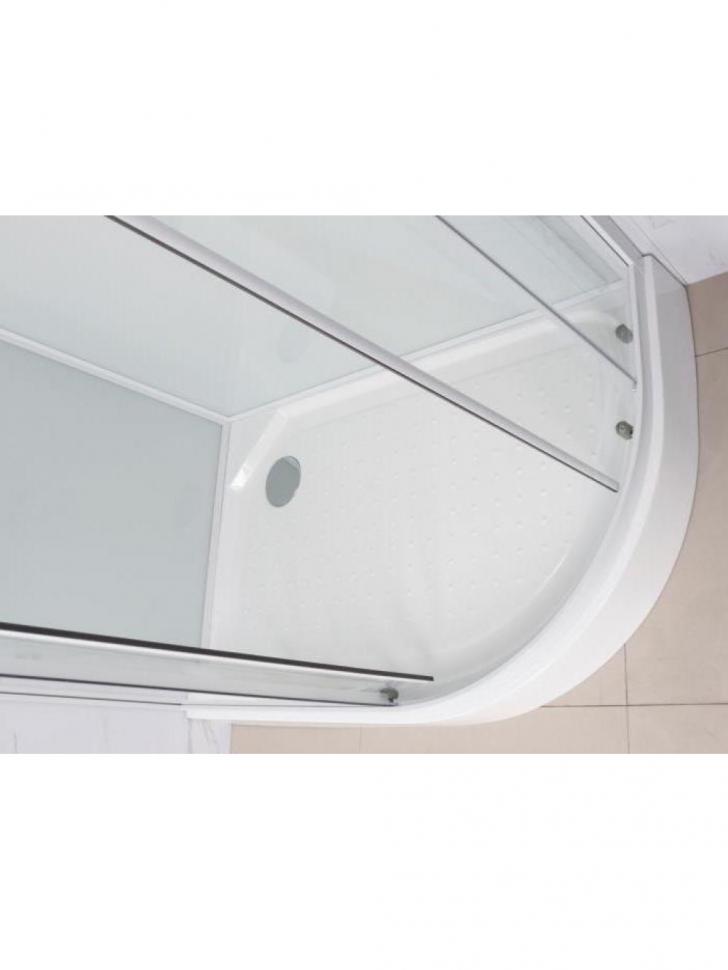 Душевая кабина Frank F411L White 110х80 см левосторонняя, 411411