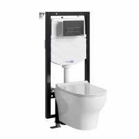 Система инсталяции с унитазом Wasserkraft Vils 56TLT.010.ME.MB03.H001